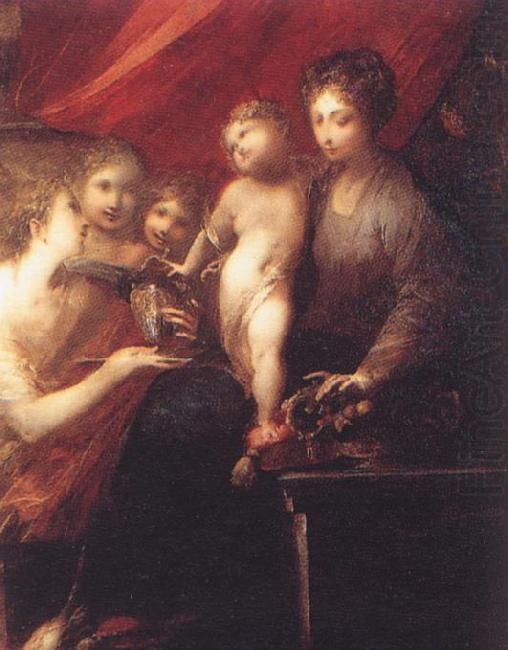 The Virgin of the Compote-dish, CASTELLO, Valerio